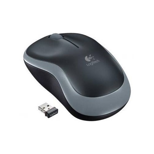 RATON LOGITECH M185 NEGRO/GRIS INALAMBRICO